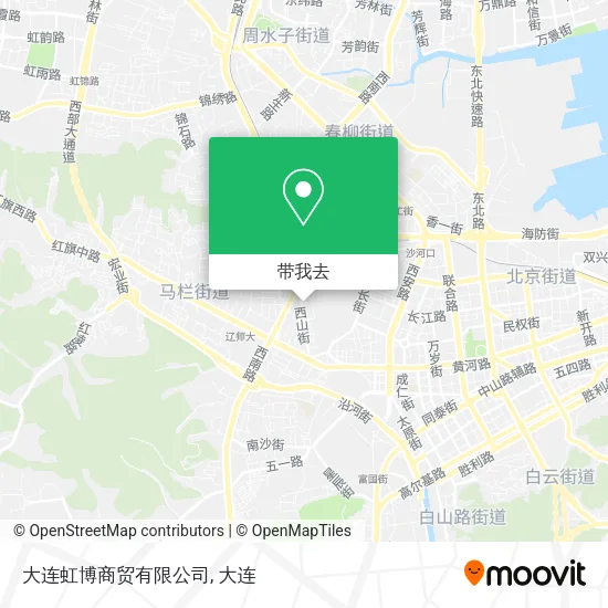 大连虹博商贸有限公司地图