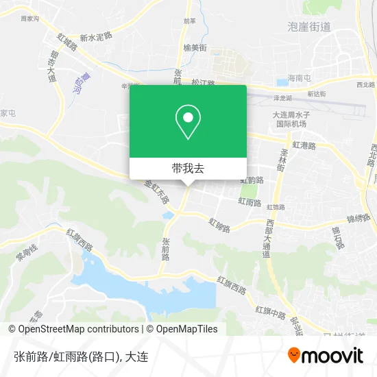 张前路/虹雨路(路口)地图