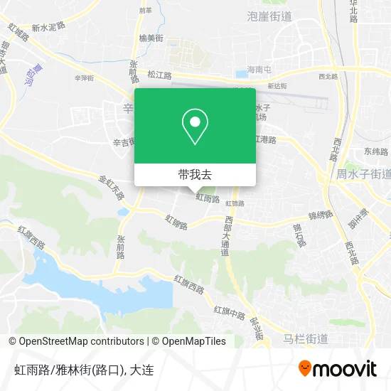 虹雨路/雅林街(路口)地图