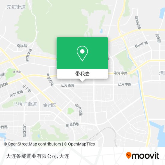 大连鲁能置业有限公司地图