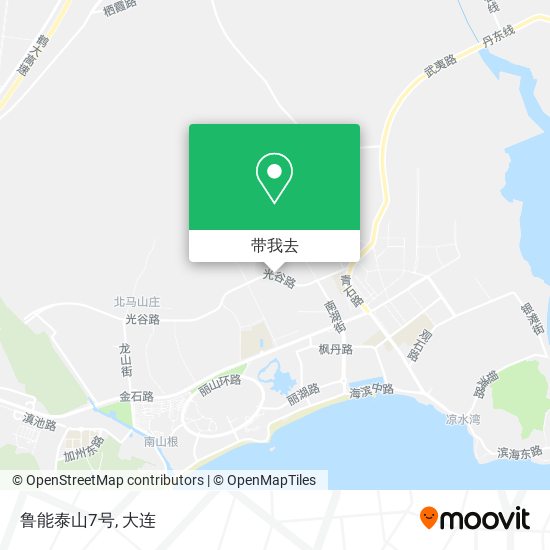 鲁能泰山7号地图