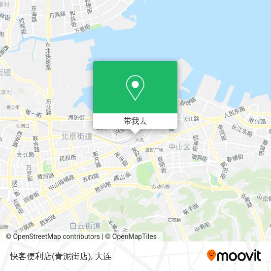 快客便利店(青泥街店)地图