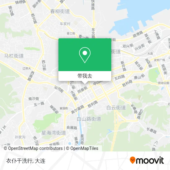 衣仆干洗行地图