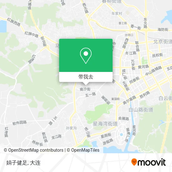 娟子健足地图