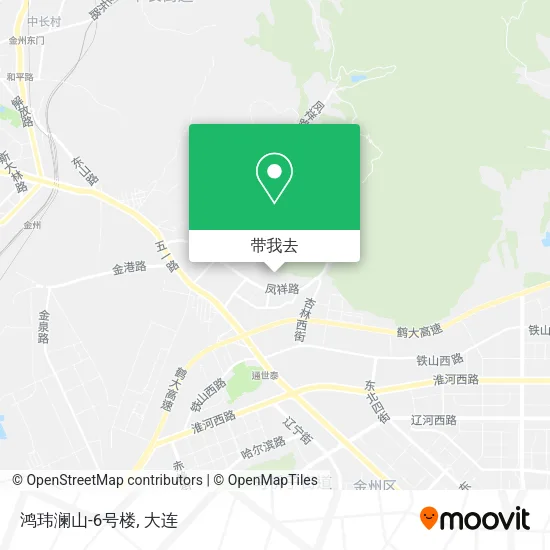 鸿玮澜山-6号楼地图