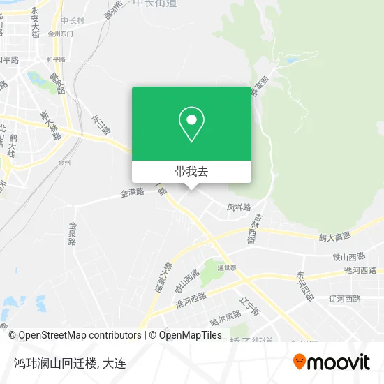 鸿玮澜山回迁楼地图