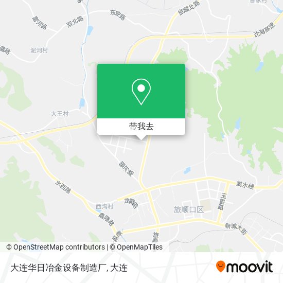 大连华日冶金设备制造厂地图