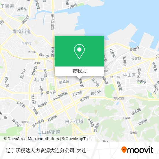 辽宁沃税达人力资源大连分公司地图