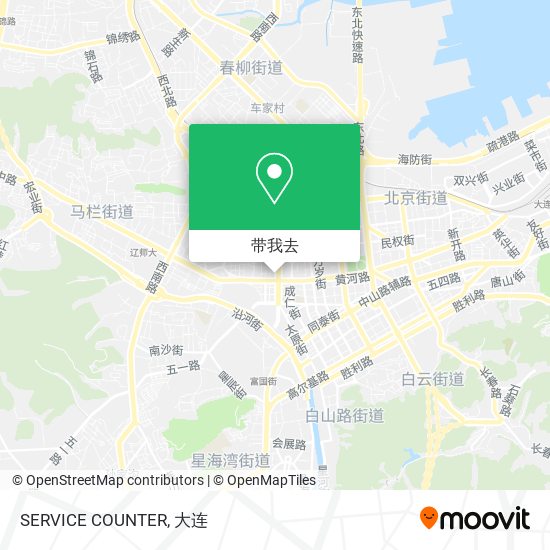SERVICE COUNTER地图