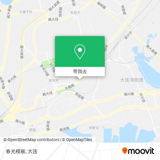 春光模板地图