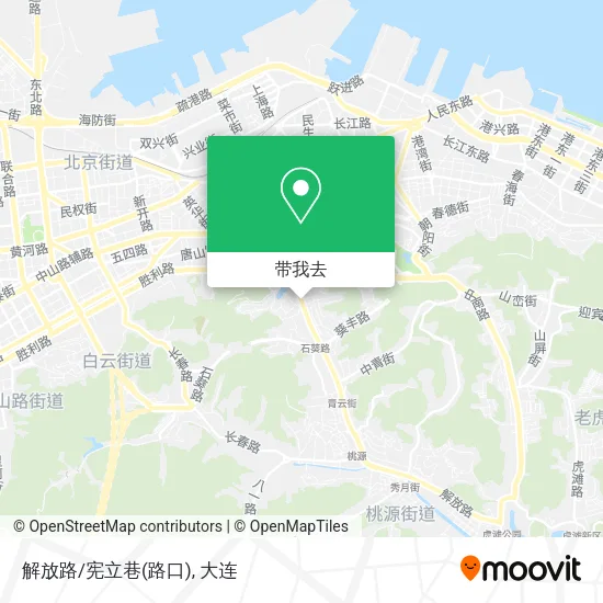 解放路/宪立巷(路口)地图