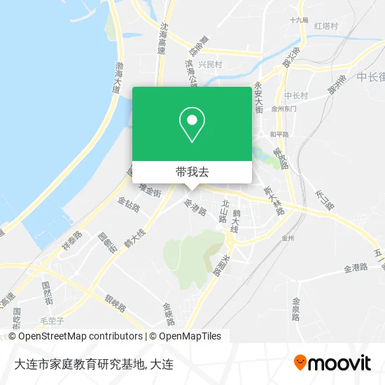 大连市家庭教育研究基地地图