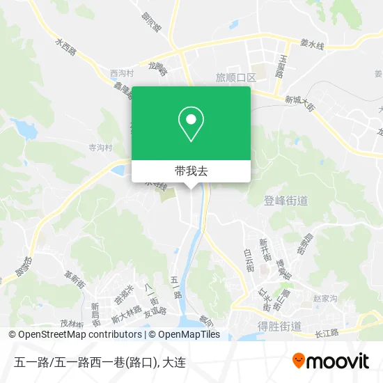 五一路/五一路西一巷(路口)地图