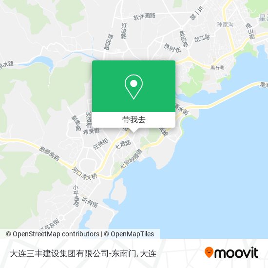 大连三丰建设集团有限公司-东南门地图