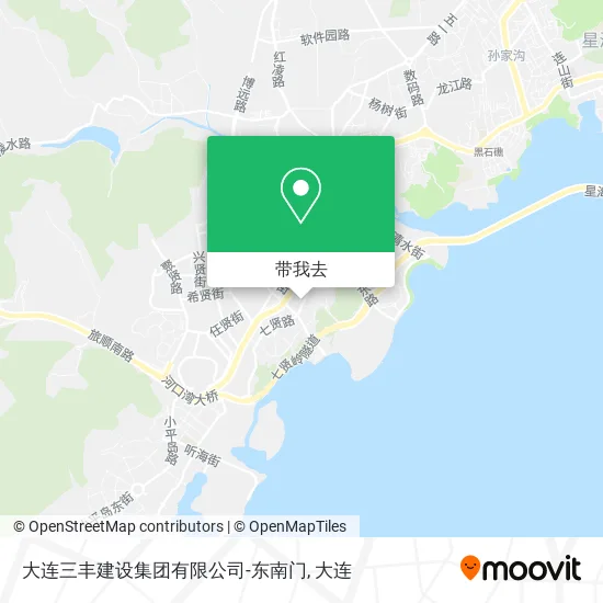 大连三丰建设集团有限公司-东南门地图