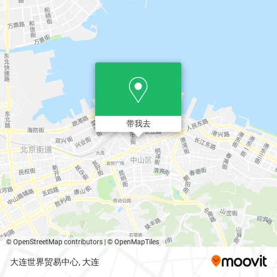 大连世界贸易中心地图