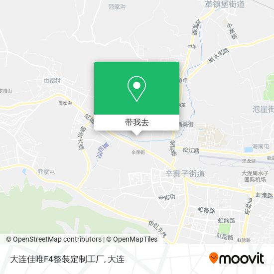 大连佳唯F4整装定制工厂地图