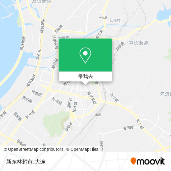 新东林超市地图