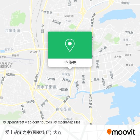 爱上萌宠之家(周家街店)地图