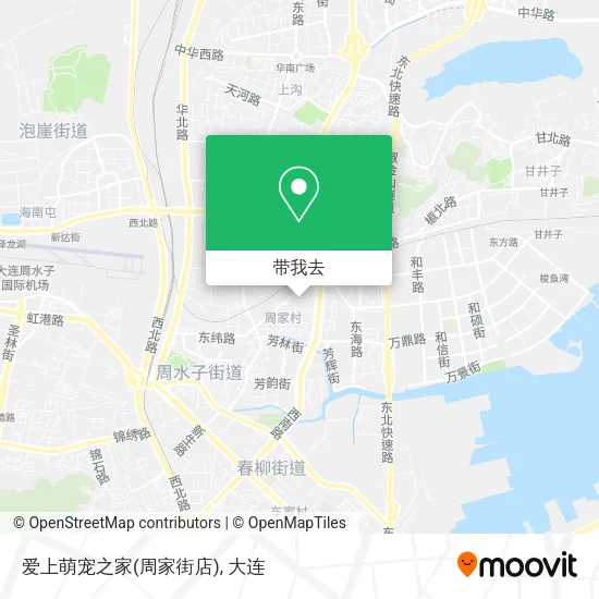 爱上萌宠之家(周家街店)地图