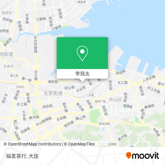 福茗茶行地图