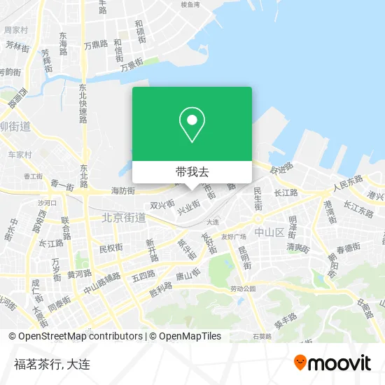 福茗茶行地图