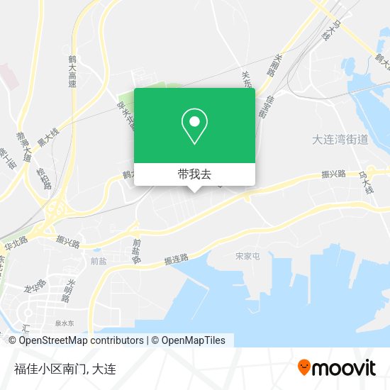 福佳小区南门地图