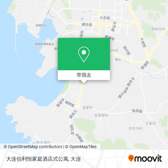 大连伯利恒家庭酒店式公寓地图