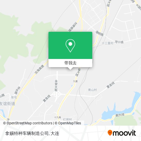 拿赐特种车辆制造公司地图