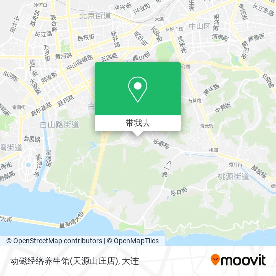 动磁经络养生馆(天源山庄店)地图