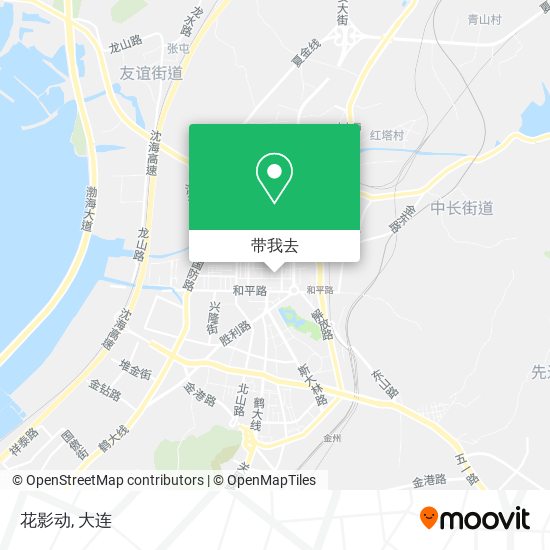 花影动地图