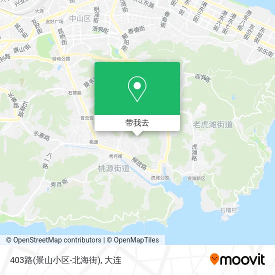 403路(景山小区-北海街)地图