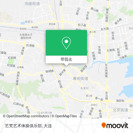 艺梵艺术体操俱乐部地图