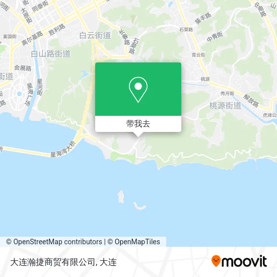 大连瀚捷商贸有限公司地图