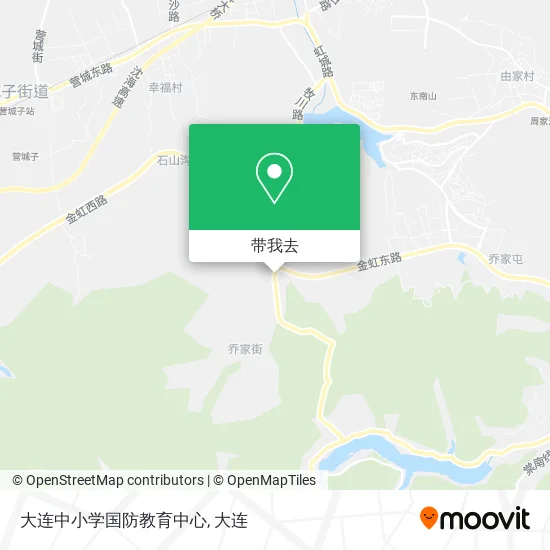 大连中小学国防教育中心地图
