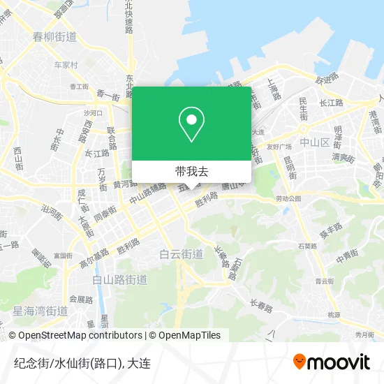 纪念街/水仙街(路口)地图