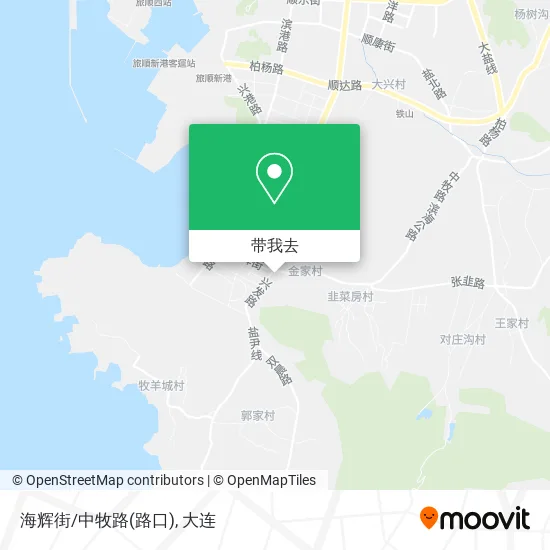 海辉街/中牧路(路口)地图