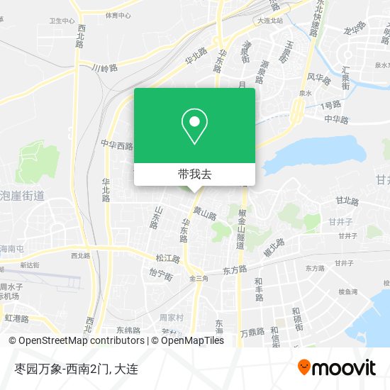 枣园万象-西南2门地图