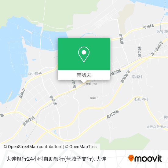 大连银行24小时自助银行(营城子支行)地图
