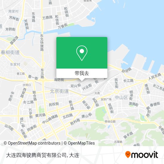大连四海骏腾商贸有限公司地图