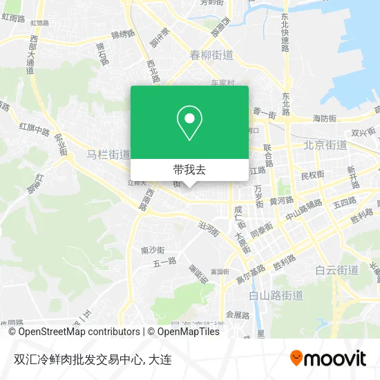双汇冷鲜肉批发交易中心地图