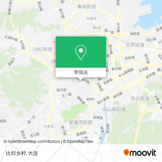 比邻乡村地图