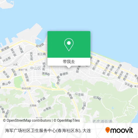 海军广场社区卫生服务中心(春海社区东)地图
