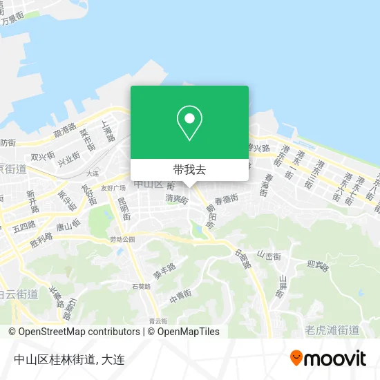 中山区桂林街道地图