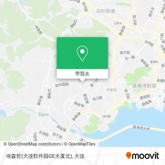埃森哲(大连软件园GE大厦北)地图