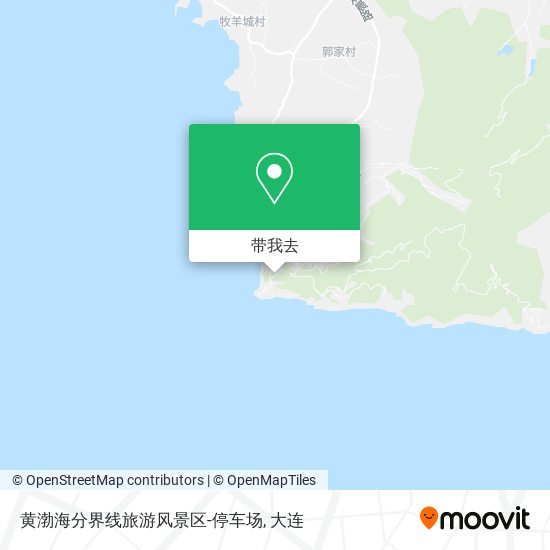 黄渤海分界线旅游风景区-停车场地图