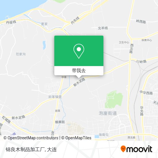 锦良木制品加工厂地图