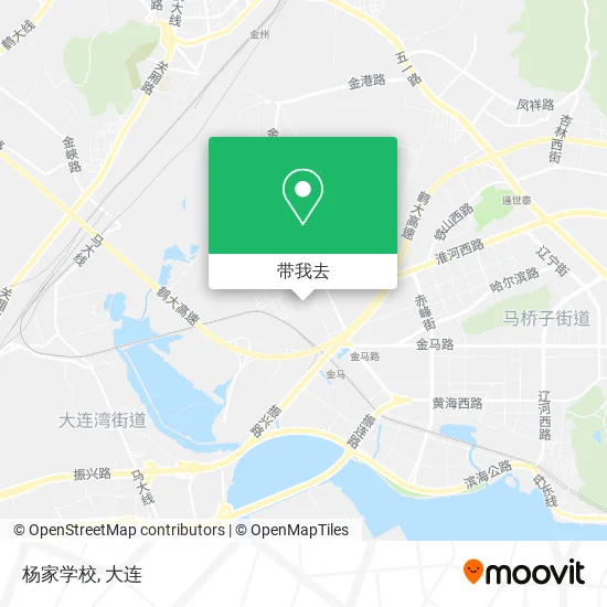 杨家学校地图