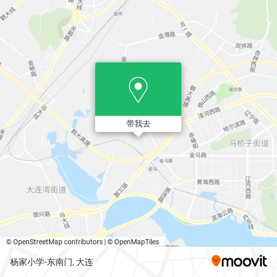 杨家小学-东南门地图