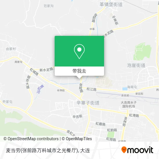 麦当劳(张前路万科城市之光餐厅)地图